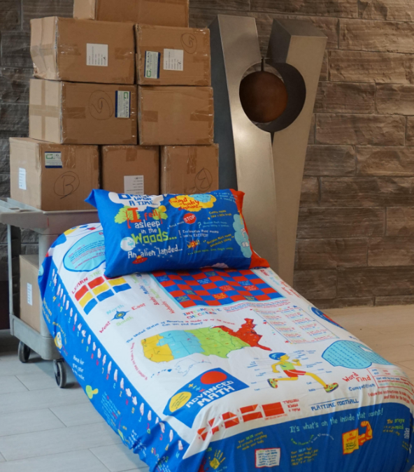 Playtime Company Makes Donation to Local Children Hospitals BY CARLY DELENGOWSKI MONDAY, FEBRUARY 18TH 2019 - Playtime Bed Sheets and Slumber Bags