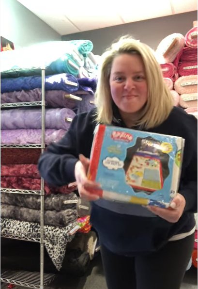 Playtime Therapy Sheets Foundation Donates to Binkeez's