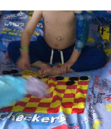 Bed sheets brightening hospital stays. News Channel 9 - Playtime Bed Sheets and Slumber Bags