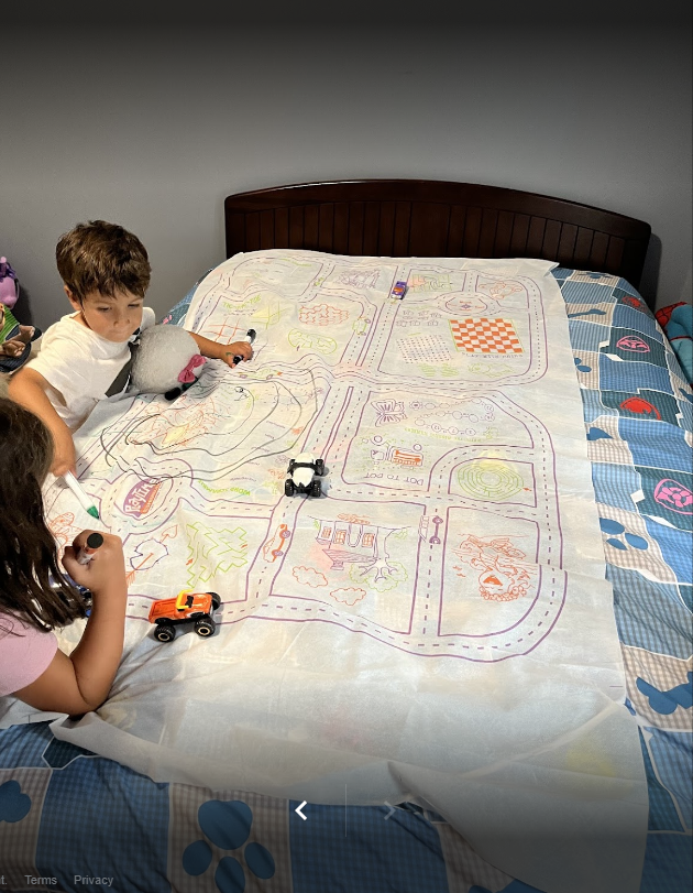 Kennedy Krieger Institute, Baltimore MD. Submits PO for Playtime Activity Disposable Sheets