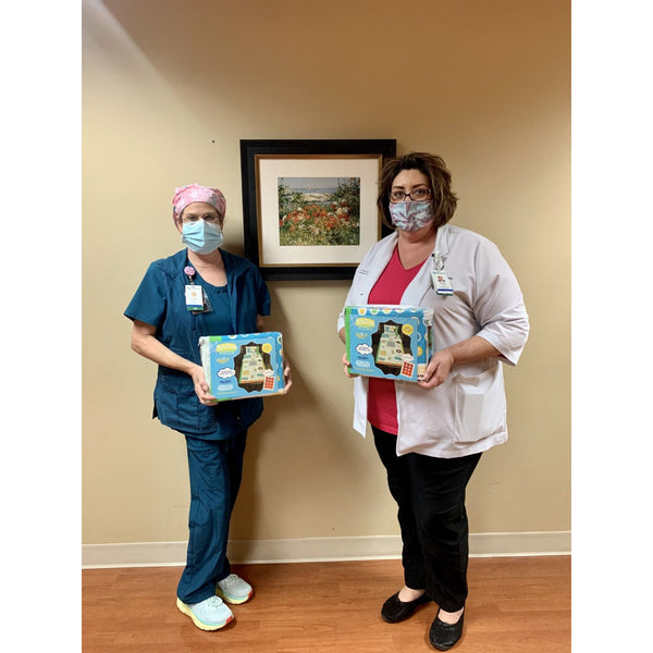 Playtime Therapy Sheets Foundation Consider donating a set of Playtime Bed Sheets and Playtime Disposable Fitted Play Pads to a hospital or organization that caters to children's bedding needs.