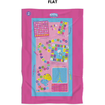 Add The Playtime Slumber Bag To Created The Perfect (4) Piece Bedding Set Twin. Over 125 Fun Interactive Games, Puzzles and Game Pieces. Pink, Blue, Unisex