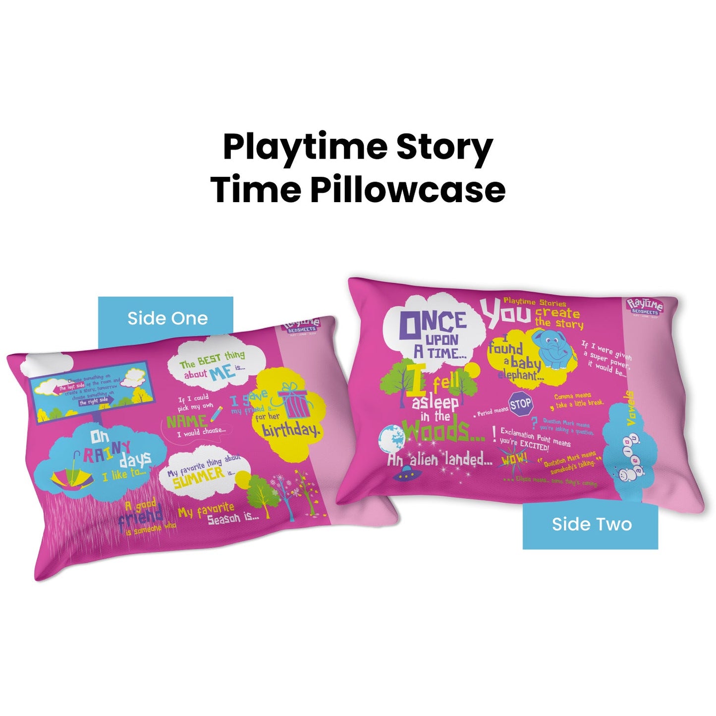 Add The Playtime Slumber Bag To Created The Perfect (4) Piece Bedding Set Twin. Over 125 Fun Interactive Games, Puzzles and Game Pieces. Pink, Blue, Unisex